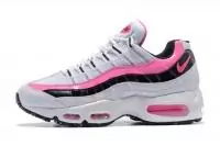 nike air max 95 femme pas cher rose-blanc-noir